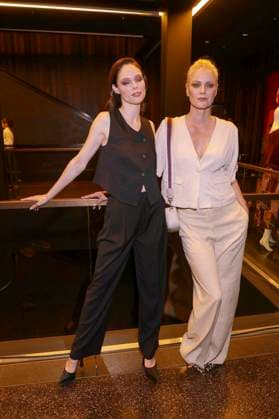 Coco Rocha, Franziska Knuppe, Ernsting s family Fashion Show HW 2026, Empire Riverside Hotel, Hamburg, 16.06.2026 *** Coco Rocha, Franziska Knuppe, Ernstings Family Fall Winter 2026 Fashion Show, Empire Riverside Hotel, Hamburg, June 16, 2026,detected_source_language