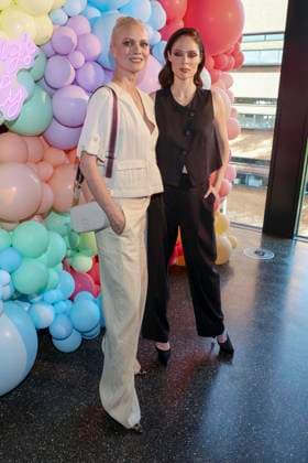 Franziska Knuppe, Coco Rocha, Ernsting s family Fashion Show HW 2026, Empire Riverside Hotel, Hamburg, 16.06.2026 *** Franziska Knuppe, Coco Rocha, Ernstings Family Fall Winter 2026 Fashion Show, Empire Riverside Hotel, Hamburg, June 16, 2026,detected_source_language