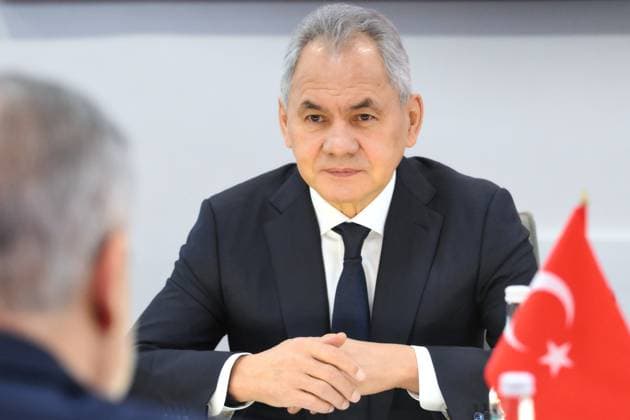 Russia Turkey 9190457 17.06.2026 Russian Security Council Secretary Sergei Shoigu attends a meeting with Turkish Foreign Minister Hakan Fidan in Moscow, Russia. Grigory Sysoev Sputnik Moscow Russia  Copyright: xGrigoryxSysoevx