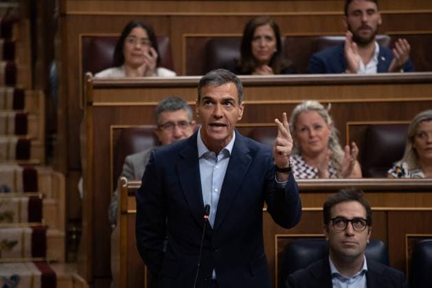 June 17, 2026, Madrid, Madrid, Spain: Pedro SoÂ¡nchez attends the plenary session of the Congress of Deputies..Pedro Sanchez, President of the Government of Spain, attends the plenary session of the Congress of Deputies during the parliamentary question time session. Madrid Spain  - ZUMAs197 20260617_aaa_s197_026 Copyright: xSOPAxImagesx