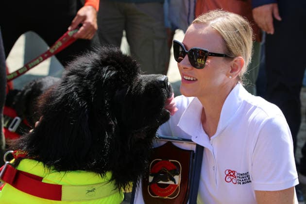 IPA85782855 - Viareggio event hosted by the Charlene of Monaco Foundation. Pictured: Princess Charlene of Monaco  Copyright: xIacopoxGianninix xx 85782855