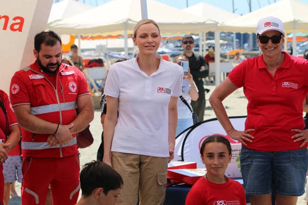 IPA85782966 - Viareggio event hosted by the Princess Charlene of Monaco Foundation. Pictured: Princess Charlene of Monaco  Copyright: xIacopoxGianninix xx 85782966