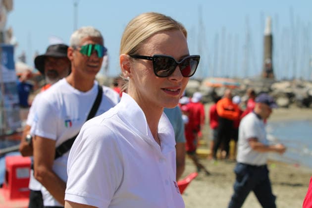 IPA85783022 - Viareggio event hosted by the Princess Charlene of Monaco Foundation. Pictured: Princess Charlene of Monaco  Copyright: xIacopoxGianninix xx 85783022
