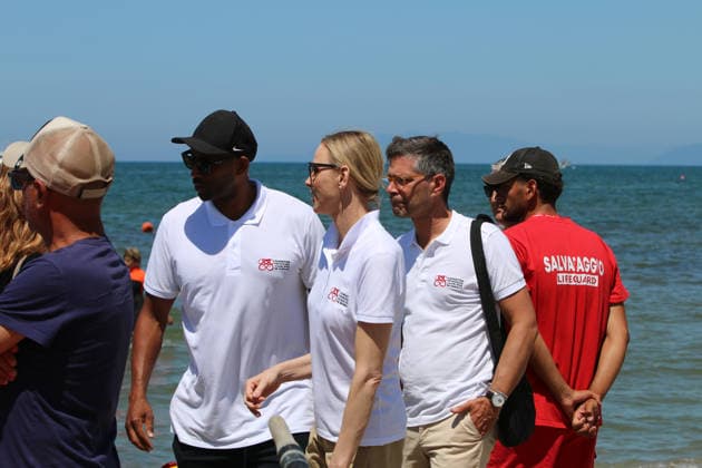 IPA85782841 - Viareggio: Event hosted by the Charlene of Monaco Foundation. Pictured: Princess Charlene of Monaco  Copyright: xIacopoxGianninix xx 85782841