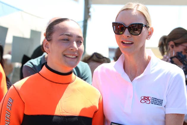 IPA85782860 - Viareggio event hosted by the Charlene of Monaco Foundation. Pictured: Princess Charlene of Monaco  Copyright: xIacopoxGianninix xx 85782860
