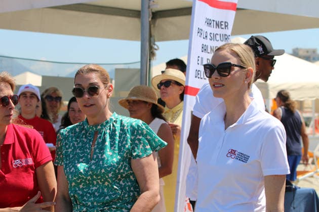 IPA85782865 - Viareggio: Event hosted by the Princess Charlene of Monaco Foundation. Pictured: Princess Charlene of Monaco  Copyright: xIacopoxGianninix xx 85782865