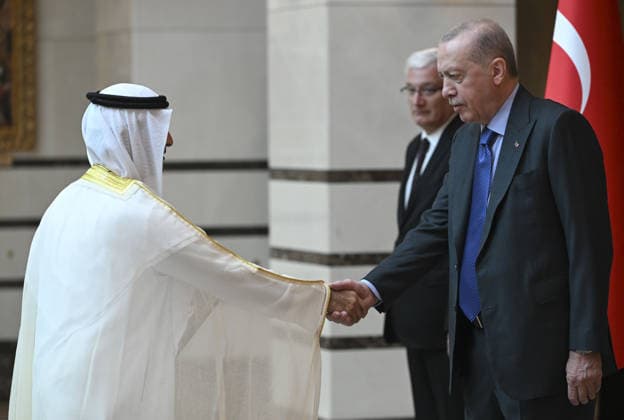 Turkish President Recep Tayyip Erdogan ANKARA, TURKIYE - JUNE 17: Turkish President Recep Tayyip Erdogan receives letter of credence from Kuwait s Ambassador Mohammed Marzouq Salman Al-Shabo (L) at the Presidential Complex in Ankara, Turkiye on June 17, 2026. Utku Ucrak Anadolu Ankara Turkey. Editorial use only. Please get in touch for any other usage.  Copyright: x2026xAnadoluxUtkuxUcrakx