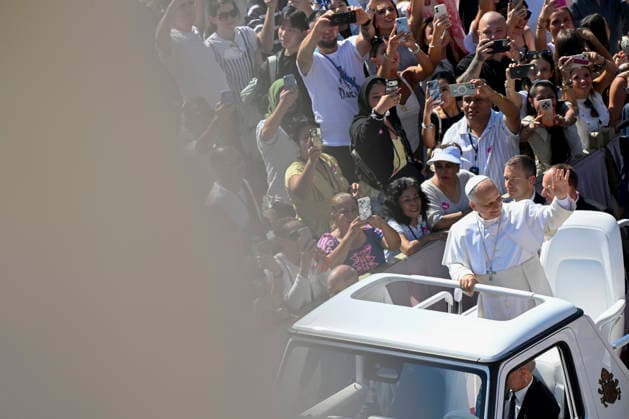 ITALY - POPE LEO XIV DURING THE WEEKLY GENERAL AUDIENCE AT ST PETER S SQUARE IN THE VATICAN- 2026 6 17 Italy, Rome, Vatican, 2026 6 17 Pope Leo XIV during the weekly general audience at St Peter s Square in the Vatican EDITORIAL USE ONLY - NO BOOKS Copyright: xVATICANxMEDIAx