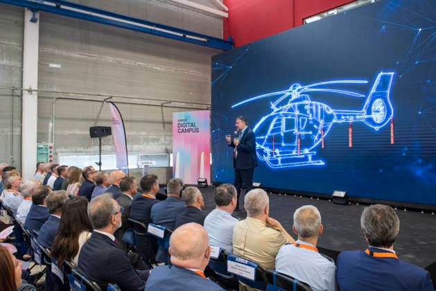 Page Inaugurates the New Airbus Digital Campus in Albacete Inauguration of the new Airbus Digital Campus on June 17, 2026, in Albacete, Castilla-La Mancha, Spain Airbus inaugurates its new Digital Campus, a center dedicated to training and the development of technological solutions for the aerospace sector. The facility strengthens the company’s industrial and innovation presence in Castilla-La Mancha. JUNE 17, 2026 Víctor Ferná Albacete, Castilla-La Mancha Albacete, Castilla-La Mancha, Spain,detected_source_language  Copyright: xVictorxFernandezx 7603805