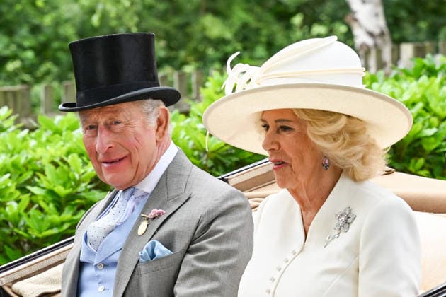 Royals attend day two of Royal Ascot 2026 at Ascot Racecourse Featuring: King Charles III, Queen Camilla Where: Ascot, United Kingdom When: 17 Jun 2026 Credit: Cover Images EDITORIAL USE ONLY. NOT FOR USE BY NEWSPAPERS BASED IN THE UK. Copyright: xx coverimg55781565