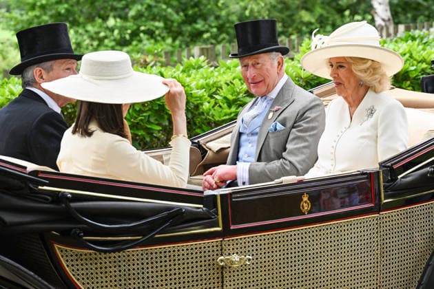 Royals attend day two of Royal Ascot 2026 at Ascot Racecourse Featuring: King Charles III, Queen Camilla Where: Ascot, United Kingdom When: 17 Jun 2026 Credit: Cover Images EDITORIAL USE ONLY. NOT FOR USE BY NEWSPAPERS BASED IN THE UK. Copyright: xx coverimg55781566