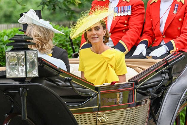 Royals attend day two of Royal Ascot 2026 at Ascot Racecourse Featuring: Catherine, Princess of Wales Where: Ascot, United Kingdom When: 17 Jun 2026 Credit: Cover Images EDITORIAL USE ONLY. NOT FOR USE BY NEWSPAPERS BASED IN THE UK. Copyright: xx coverimg55781570