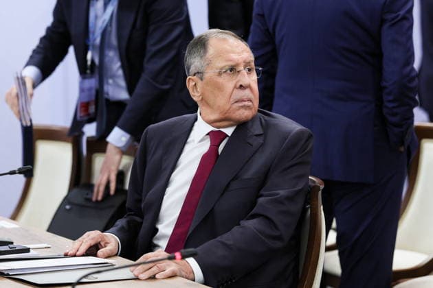 RUSSIA, REPUBLIC OF TATARSTAN - JUNE 17, 2026: Russia s Foreign Minister Sergei Lavrov looks on ahead of a meeting between Russia s President Vladimir Putin and Bongbong Marcos Jr, President of the Philippines, on the sidelines of the 2026 Russia-ASEAN Summit at the Kazan Expo Exhibition Centre in Bolshiye Kabany, southeast of Kazan. Alexander Shcherbak TASS  93946418