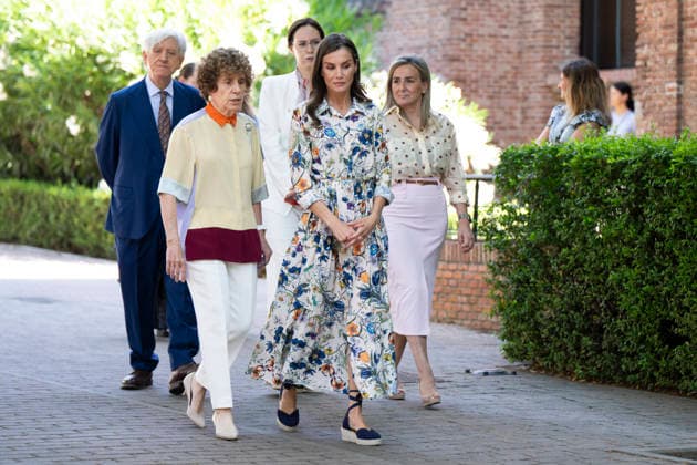 Queen Letizia Of Spain Visits Students Residence in Madrid, Spain - 17 Jun 2026 Queen Letizia Of Spain visits the Students Residence (Residencia de Estudiantes) in Madrid.. Madrid Spain Copyright: xAtilanoxGarciax xSOPAxImagesx photos23774