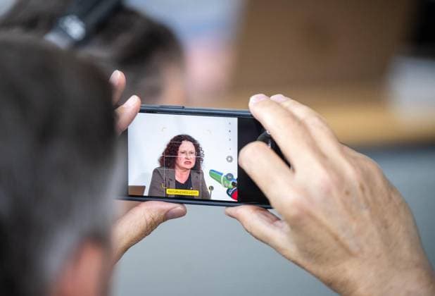8. THÜRINGER LANDTAG - LPK SIGRID HUPACH (BSW) ** NUR FÜR REDAKTIONELLE ZWECKE ** EDITORIAL USE ONLY **<p>17 06 2026-Erfurt: Thüringer Landtag Landespressekonferenz mit den Vorsitzenden der Landtagsfraktionen vor der nächsten Landtagssitzung im Foto: Sigrid Hupach (BSW) ( Deutschland Thueringen Erfurt Copyright: SaschaxFromm *** 8 THURINGIAN STATE PARLIAMENT LPK SIGRID HUPACH BSW FOR EDITORIAL USE ONLY EDITORIAL USE ONLY June 17, 2026 Erfurt Thuringian State Parliament State Press Conference with the leaders of the state parliamentary groups ahead of the next state parliament session. Photo Copyright: SaschaxFromm doc86bvngzggs1g6e2nnvn ,EDITORIAL USE ONLY