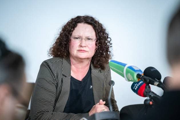 8. THÜRINGER LANDTAG - LPK SIGRID HUPACH (BSW) ** NUR FÜR REDAKTIONELLE ZWECKE ** EDITORIAL USE ONLY **<p>17 06 2026-Erfurt: Thüringer Landtag Landespressekonferenz mit den Vorsitzenden der Landtagsfraktionen vor der nächsten Landtagssitzung im Foto: Sigrid Hupach (BSW) ( Deutschland Thueringen Erfurt Copyright: SaschaxFromm *** 8 THURINGIAN STATE PARLIAMENT LPK SIGRID HUPACH BSW FOR EDITORIAL USE ONLY EDITORIAL USE ONLY June 17, 2026 Erfurt Thuringian State Parliament State Press Conference with the leaders of the state parliamentary groups ahead of the next state parliament session. Photo Copyright: SaschaxFromm doc86bvnhi3cs0kkkht1e65 ,EDITORIAL USE ONLY