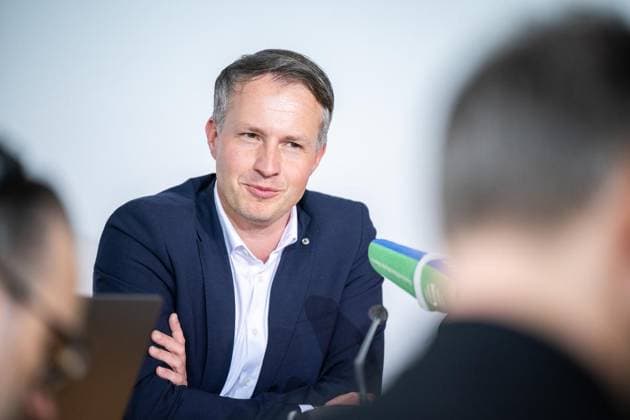 8. THÜRINGER LANDTAG - LPK ANDREAS BÜHL (CDU) ** NUR FÜR REDAKTIONELLE ZWECKE ** EDITORIAL USE ONLY **<p>17 06 2026-Erfurt: Thüringer Landtag Landespressekonferenz mit den Vorsitzenden der Landtagsfraktionen vor der nächsten Landtagssitzung im Foto: Andreas Bühl (CDU) ( Deutschland Thueringen Erfurt Copyright: SaschaxFromm *** 8 THURINGIAN STATE PARLIAMENT LPK ANDREAS BÜHL CDU FOR EDITORIAL USE ONLY EDITORIAL USE ONLY June 17, 2026 Erfurt Thuringian State Parliament State Press Conference with the leaders of the state parliamentary groups ahead of the next state parliament session. Photo Copyright: SaschaxFromm doc86bvodqnyvn1dwgbfmxj ,EDITORIAL USE ONLY