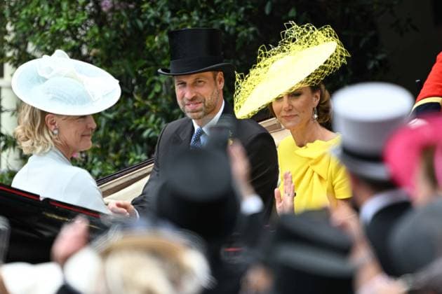 Royal Ascot 2026 LONDON, UNITED KINGDOM - JUNE 17: Catherine, Princess of Wales and William, Prince of Wales attend the traditional Royal Ascot horse racing event, held in the United Kingdom since 1711, in London, United Kingdom on June 17, 2026. Rasid Necati Aslim Anadolu London United Kingdom. Editorial use only. Please get in touch for any other usage.  Copyright: x2026xAnadoluxRasidxNecatixAslimx