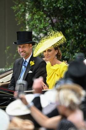 Royal Ascot 2026 LONDON, UNITED KINGDOM - JUNE 17: Catherine, Princess of Wales and William, Prince of Wales attend the traditional Royal Ascot horse racing event, held in the United Kingdom since 1711, in London, United Kingdom on June 17, 2026. Rasid Necati Aslim Anadolu London United Kingdom. Editorial use only. Please get in touch for any other usage.  Copyright: x2026xAnadoluxRasidxNecatixAslimx