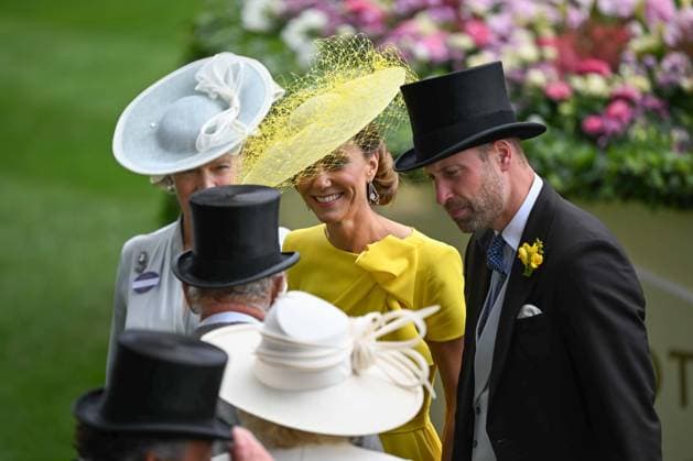 Royal Ascot 2026 LONDON, UNITED KINGDOM - JUNE 17: Catherine, Princess of Wales and William, Prince of Wales attend the traditional Royal Ascot horse racing event, held in the United Kingdom since 1711, in London, United Kingdom on June 17, 2026. Rasid Necati Aslim Anadolu London United Kingdom. Editorial use only. Please get in touch for any other usage.  Copyright: x2026xAnadoluxRasidxNecatixAslimx