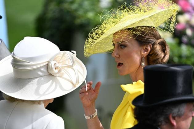 Royal Ascot 2026 LONDON, UNITED KINGDOM - JUNE 17: Catherine, Princess of Wales and William, Prince of Wales attend the traditional Royal Ascot horse racing event, held in the United Kingdom since 1711, in London, United Kingdom on June 17, 2026. Rasid Necati Aslim Anadolu London United Kingdom. Editorial use only. Please get in touch for any other usage.  Copyright: x2026xAnadoluxRasidxNecatixAslimx