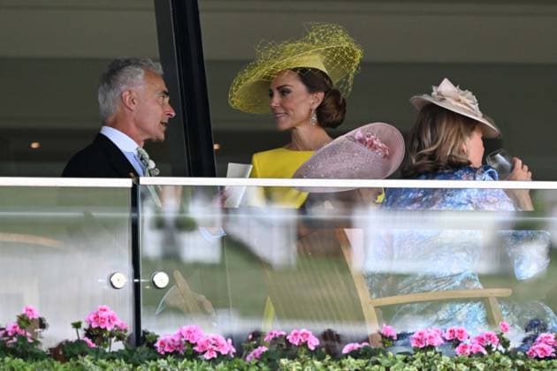 Royal Ascot 2026 LONDON, UNITED KINGDOM - JUNE 17: Catherine, Princess of Wales and William, Prince of Wales attend the traditional Royal Ascot horse racing event, held in the United Kingdom since 1711, in London, United Kingdom on June 17, 2026. Rasid Necati Aslim Anadolu London United Kingdom. Editorial use only. Please get in touch for any other usage.  Copyright: x2026xAnadoluxRasidxNecatixAslimx