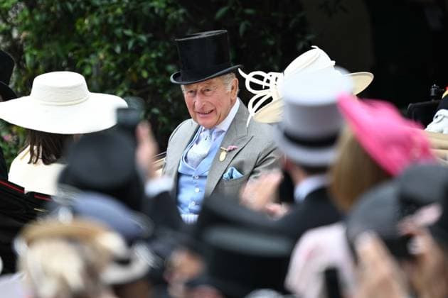 King Charles III and Queen Camilla attend second day of Royal Ascot BERKSHIRE, UNITED KINGDOM - JUNE 17: King Charles III and Queen Camilla attend the second day of the traditional Royal Ascot horse racing event, which has been held since 1711, in Berkshire, United Kingdom on June 17, 2026. Rasid Necati Aslim Anadolu Berkshire United Kingdom. Editorial use only. Please get in touch for any other usage.  Copyright: x2026xAnadoluxRasidxNecatixAslimx