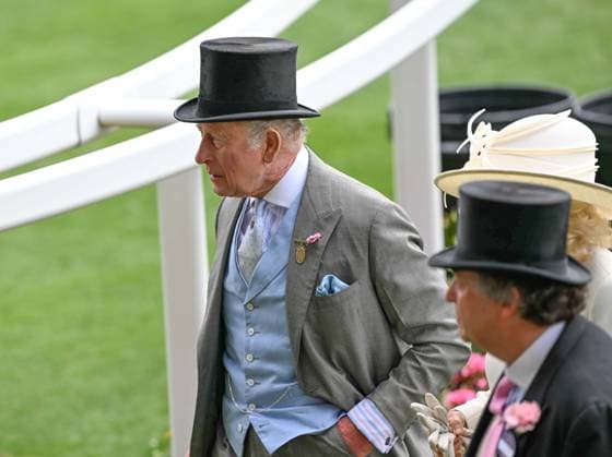 King Charles III and Queen Camilla attend second day of Royal Ascot BERKSHIRE, UNITED KINGDOM - JUNE 17: King Charles III and Queen Camilla attend the second day of the traditional Royal Ascot horse racing event, which has been held since 1711, in Berkshire, United Kingdom on June 17, 2026. Rasid Necati Aslim Anadolu Berkshire United Kingdom. Editorial use only. Please get in touch for any other usage.  Copyright: x2026xAnadoluxRasidxNecatixAslimx