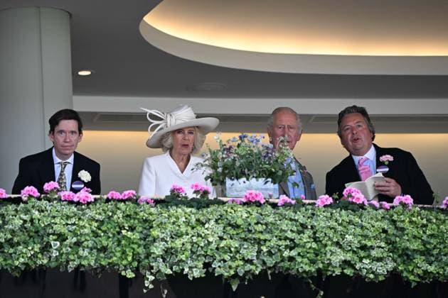 King Charles III and Queen Camilla attend second day of Royal Ascot BERKSHIRE, UNITED KINGDOM - JUNE 17: Britain s King Charles III (2nd R) and Queen Camilla (2nd L) attend the second day of the traditional Royal Ascot horse racing event, which has been held since 1711, in Berkshire, United Kingdom on June 17, 2026. Rasid Necati Aslim Anadolu Berkshire United Kingdom. Editorial use only. Please get in touch for any other usage.  Copyright: x2026xAnadoluxRasidxNecatixAslimx
