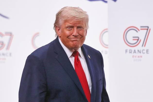 Évian-les-Bains, Frankreich, 17.06.2026: G7-Gipfel: US-Präsident Donald Trump gibt am letzten Gipfeltag eine Pressekonferenz *** Évian-les-Bains, France, June 17, 2026 G7 Summit Copyright: xdtsxNachrichtenagenturx dts_123727