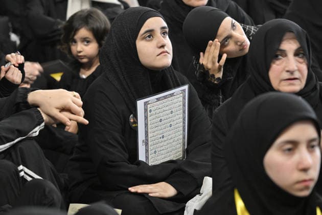 Hezbollah holds event in Beirut to mark Day of Ashura BEIRUT, LEBANON - JUNE 17: Hezbollah supporters gather during an event marking the Day of Ashura at the tomb of former Hezbollah Secretary-General Hasan Nasrallah in the Dahieh district, south of the capital Beirut, Lebanon on June 17, 2026. Houssam Shbaro Anadolu Beirut Lebanon. Editorial use only. Please get in touch for any other usage.  Copyright: x2026xAnadoluxHoussamxShbarox
