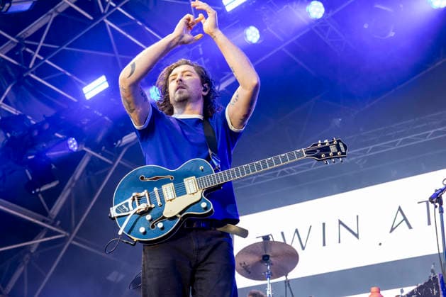 Twin Atlantic play live at Lincoln Castle Twin Atlantic perform live at Lincoln Castle, 14 June 2026, Credit:Steve Taylor arps Steve Taylor - B5787 Avalon  Copyright: xStevexTaylorxarpsx xStevexTaylorx-xB5787x xAvalonx 1110816453