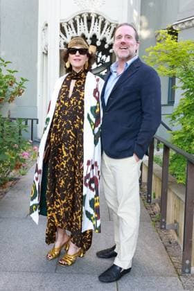 ICON Summer Dinner 2026, Empfang Aleksandra Jagdfeld Fashion Designerin von Aleksandra Viktor und Viktor Jagdfeld ICON.Summer Dinner 2026, Seated Dinner im Hotel Roomers, Steinplatz, Berlin, Datum: 17.06.2026 *** ICON Summer Dinner 2026, Reception with Aleksandra Jagdfeld, fashion designer for Aleksandra Viktor and Viktor Jagdfeld ICON Summer Dinner 2026, Seated Dinner at Hotel Roomers, Steinplatz, Berlin, Date Copyright: xEventpress Kratschx