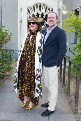 ICON Summer Dinner 2026, Empfang Aleksandra Jagdfeld Fashion Designerin von Aleksandra Viktor und Viktor Jagdfeld ICON.Summer Dinner 2026, Seated Dinner im Hotel Roomers, Steinplatz, Berlin, Datum: 17.06.2026 *** ICON Summer Dinner 2026, Reception with Aleksandra Jagdfeld, fashion designer for Aleksandra Viktor and Viktor Jagdfeld ICON Summer Dinner 2026, Seated Dinner at Hotel Roomers, Steinplatz, Berlin, Date Copyright: xEventpress Kratschx