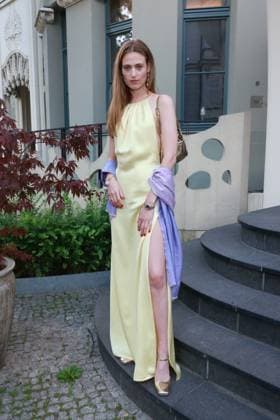 ICON Summer Dinner 2026, Empfang Cosima Auermann ICON.Summer Dinner 2026, Seated Dinner im Hotel Roomers, Steinplatz, Berlin, Datum: 17.06.2026 *** ICON Summer Dinner 2026, Reception with Cosima Auermann ICON Summer Dinner 2026, Seated Dinner at Hotel Roomers, Steinplatz, Berlin, Date Copyright: xEventpress Kratschx