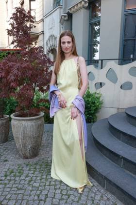 ICON Summer Dinner 2026, Empfang Cosima Auermann ICON.Summer Dinner 2026, Seated Dinner im Hotel Roomers, Steinplatz, Berlin, Datum: 17.06.2026 *** ICON Summer Dinner 2026, Reception with Cosima Auermann ICON Summer Dinner 2026, Seated Dinner at Hotel Roomers, Steinplatz, Berlin, Date Copyright: xEventpress Kratschx