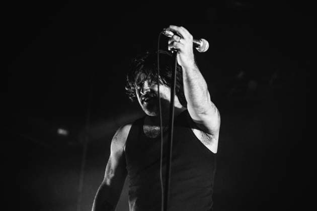 Konzert von Alexisonfire in Berlin Am 17.06.2026 spielte die kanadische Post-Hardcore-Band Alexisonfire ein Konzert im Berliner Huxleys Neue Welt. Im Bild Sänger George Pettit., Berlin Berlin Deutschland Neukölln *** Alexisonfire Concert in Berlin On June 17, 2026, the Canadian post-hardcore band Alexisonfire played a concert at Huxleys Neue Welt in Berlin. Pictured