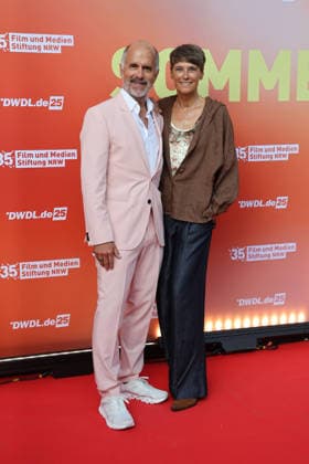 Christoph Maria Herbst and his wife Gisi Herbst attend the Film and Media Foundation NRW summer party on June 17, 2026 at the Park Cafe in Cologne, Germany 35th Film and Media Foundation NRW summer party in Cologne, Germany *** Christoph Maria Herbst and his wife, Gisi Herbst, attend the Film and Media Foundation NRW summer party on June 17, 2026, at the Park Cafe in Cologne, Germany. The 35th Film and Media Foundation NRW summer party in Cologne, Germany,detected_source_language 