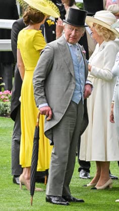 June 17, 2026, Ascot, Berkshire, UK: King CHARLES III (C) attends the second day of the Royal Ascot horse race meeting. Ascot UK - ZUMAs371 20260617_zip_s371_022 Copyright: xWiktorxSzymanowiczx