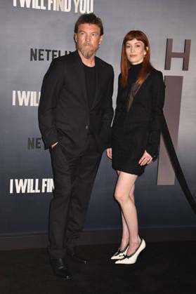NEW YORK, NY - JUNE 17: Sam Worthington and Britt Lower at the Netflix premiere the New Harlan Coben series, I Will Find You on June 17, 2026 at The Plaza Hotel in New York City. Copyright: xmpi099 MediaPunchx