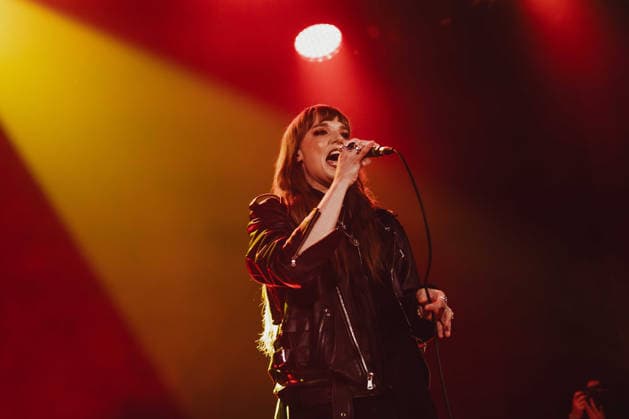 Halestorm Playing an Acoustic Set at Islington Assembly Hall, London Halestorm Lzzy Hale and Joe Hottinger Acoustic Set Islington Assembly Hall London Wednesday 17th June, Credit:Justine Louise Avalon  Copyright: xJustinexLouisex xAvalonx 1110845802