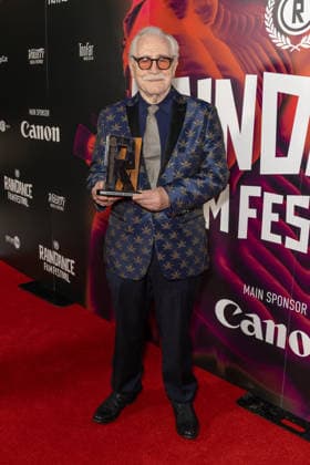 June 17, 2026, London, United Kingdom: Succession Star, Brian Cox poses with his Raindance Icon Award at the Raindance Film Festival 2026 Opening Night Gala at the Waldorf Hilton. London United Kingdom - ZUMAs197 20260617_aaa_s197_319 Copyright: xPhilxLewisx