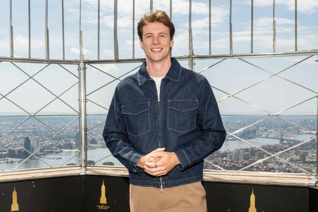 June 17, 2026, New York, New York, USA: JOSH BRUBAKER visits the Empire State Building in New York to celebrate the expansion of his two shows, The Bru Show and Audacity Check In. 17 June 2026 New York USA  - ZUMAa265 20260617_zep_a265_014 Copyright: xEricxAcquayex