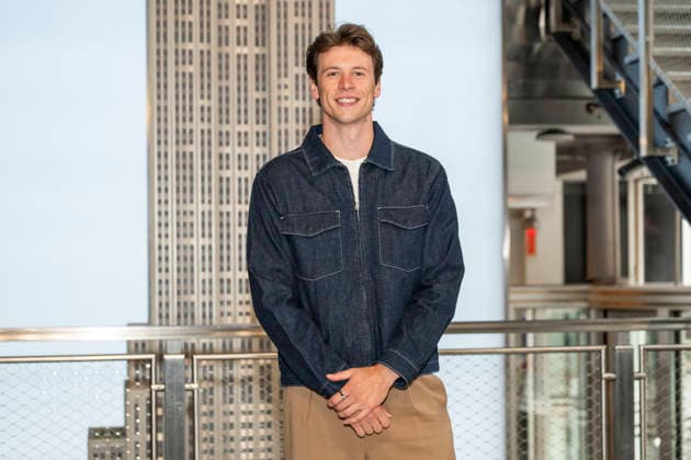 June 17, 2026, New York, New York, USA: JOSH BRUBAKER visits the Empire State Building in New York to celebrate the expansion of his two shows, The Bru Show and Audacity Check In. 17 June 2026 New York USA - ZUMAa265 20260617_zep_a265_007 Copyright: xEricxAcquayex