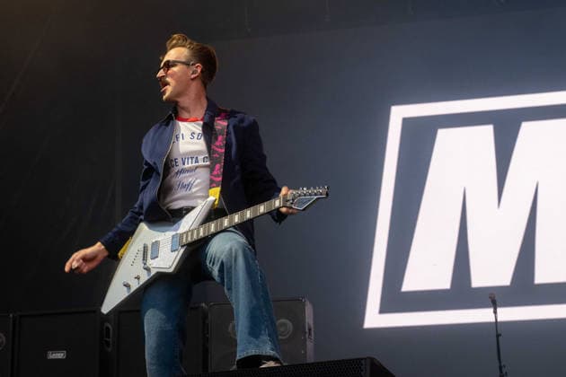 McFly in concert at Thetford Forest, Thetford, UK Thetford, UK, 17 June, 2026. McFly in concert. Pictured left to right, Tom Fletcher., Credit:Stephen Keable Avalon UK, Norfolk, Thetford, Thetford Forest  Copyright: xStephenxKeablex xAvalonx 1110847101