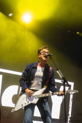 McFly in concert at Thetford Forest, Thetford, UK Thetford, UK, 17 June, 2026. McFly in concert. Pictured left to right, Tom Fletcher., Credit:Stephen Keable Avalon UK, Norfolk, Thetford, Thetford Forest  Copyright: xStephenxKeablex xAvalonx 1110847535