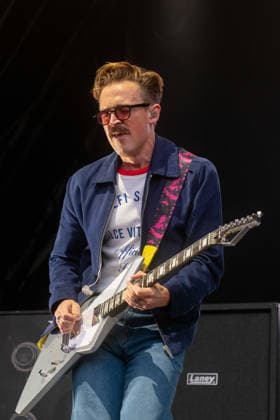 McFly in concert at Thetford Forest, Thetford, UK Thetford, UK, 17 June, 2026. McFly in concert. Pictured left to right, Tom Fletcher., Credit:Stephen Keable Avalon UK, Norfolk, Thetford, Thetford Forest  Copyright: xStephenxKeablex xAvalonx 1110847658