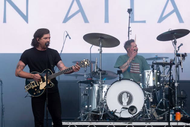Twin Atlantic in concert at Thetford Forest in Thetford, UK on 17 June 2026 Sam McTrusty, Joe Lazarus at Twin Atlantic in concert at Thetford Forest in Thetford, UK on 17 June 2026, Credit:Stephen Keable Avalon UK, Norfolk, Thetford, Thetford Forest  Copyright: xStephenxKeablex xAvalonx 1110851146