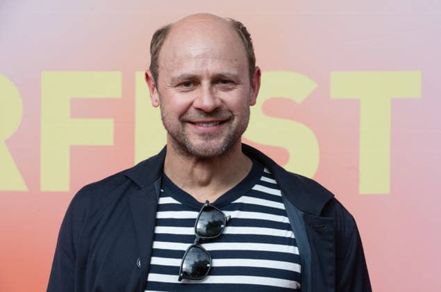 Moritz FUEHRMANN, Führmann, Schauspieler, Portraet, Porträt, Portrait, Angeschnittenes Einzelbild, Einzelmotiv, Roter Teppich, Red Carpet Show, Ankunft, arrival, Sommerfest der Film und Medienstiftung NRW in Koeln, 17.06.2026. *** Moritz FUEHRMANN, Führmann, actor, portrait, close-up, single image, single subject, red carpet, red carpet event, arrival, Summer Festival of the Film and Media Foundation NRW in Cologne, June 17, 2026,detected_source_language
