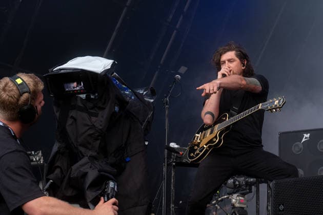 Twin Atlantic in concert at Thetford Forest in Thetford, UK on 17 June 2026 Sam McTrusty at Twin Atlantic in concert at Thetford Forest in Thetford, UK on 17 June 2026, Credit:Stephen Keable Avalon UK, Norfolk, Thetford, Thetford Forest  Copyright: xStephenxKeablex xAvalonx 1110851397